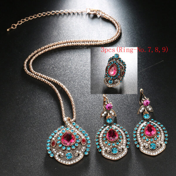 Bohemian style jewelry set - Image 4