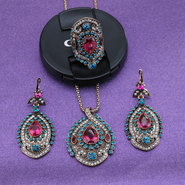 Bohemian style jewelry set - Image 3